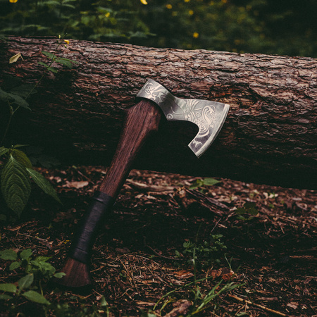 Handcrafted "FLOKI" Axe by Gorillas BBQ A-8