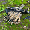 Dárková sada špízů Quiver GIFTS OF THE GODS v koženém pouzdře Gorillas BBQ K-25