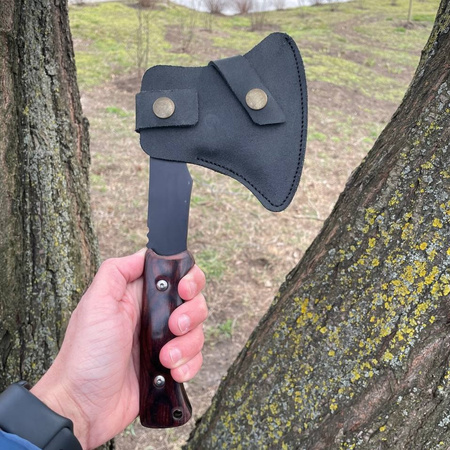  Geschenkset für Schaschlik LUMBERJACK im Lederköcher Gorillas BBQ K-14