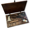 SCYTHIAN Handcrafted Hatchet in a Gift Wooden Box by Gorillas BBQ - A-2K