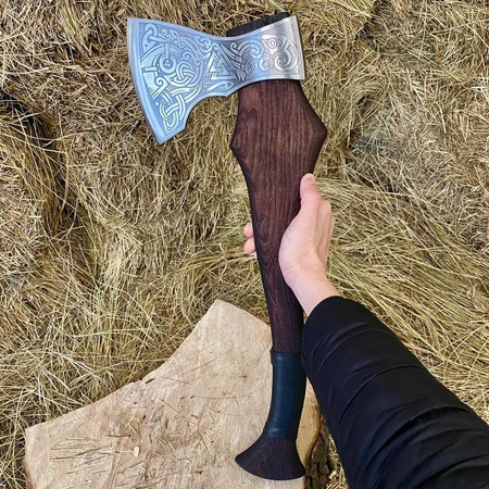 Celtic Handcrafted Hatchet by Gorillas BBQ - A-10