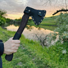 Polish Hussar Black Handcrafted Axe by Gorillas BBQ A-39