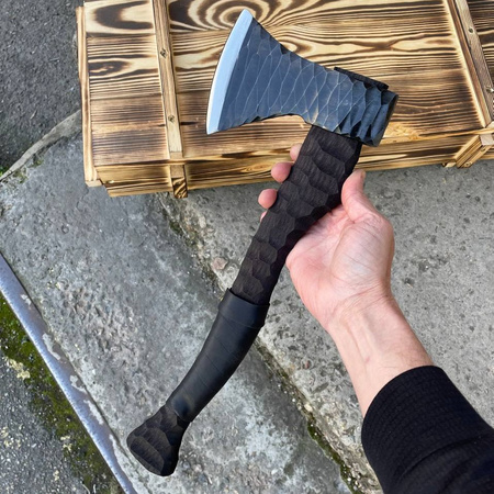 Handcrafted "Stone" Axe by Gorillas BBQ A-35