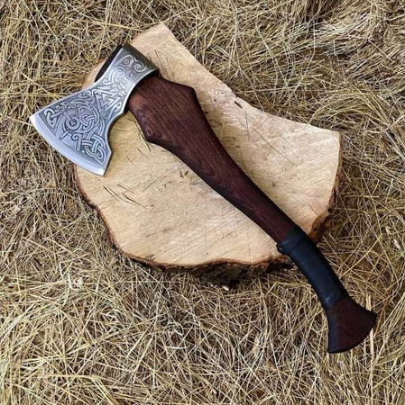 Celtic Handcrafted Hatchet by Gorillas BBQ - A-10