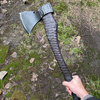 Handcrafted "Vegvisir" Axe by Gorillas BBQ A-29