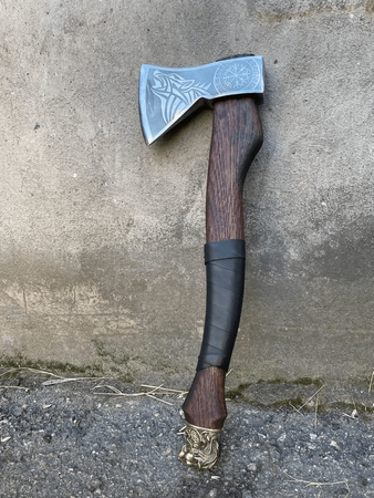 Gorillas BBQ A-33 FENRIR Hatchet: The Ultimate Survival Tool for Nature's Challenges