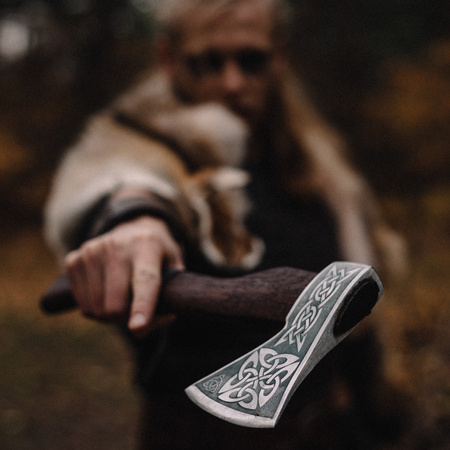 Handcrafted "SCYTHIAN" Axe by Gorillas BBQ A-2