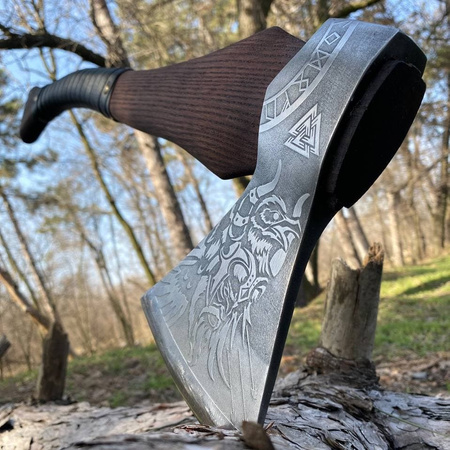 Handcrafted "KONUNG" Axe by Gorillas BBQ - A-17