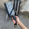 Zestaw szpikulców do szaszłyków RAGNAR w skórzanym etui GorillasBBQ K-27