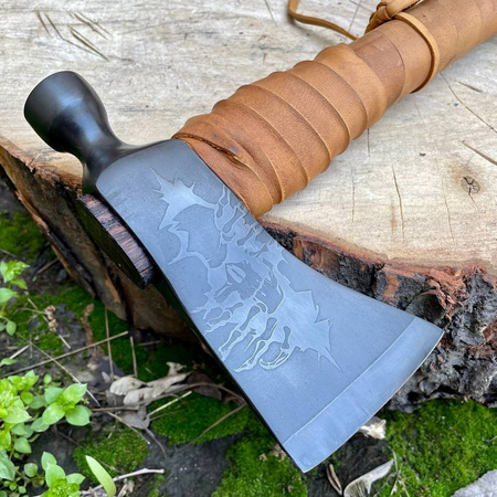 Handgemachte Axt "TOMAHAWK" von Gorillas BBQ A-24