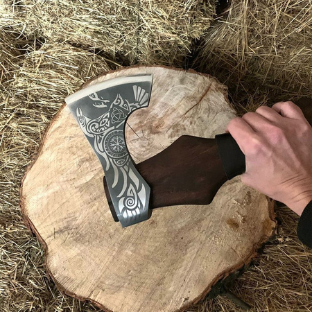 Gorillas BBQ A-9 Odin's Raven Handcrafted Hatchet