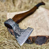 Handcrafted Viking Hatchet DRAKKAR Gorillas BBQ A-27