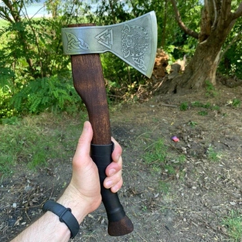 Handcrafted "RAGNAR" Axe by Gorillas BBQ A-3