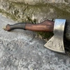 Handcrafted BBQ Hatchet RAGNAR by Gorillas - Scandinavian Cast Hatchet A-34