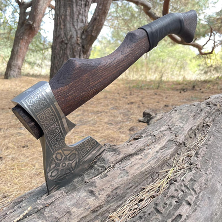 TAMPLIER Axe Handmade Survival Hatchet by Gorillas BBQ A-25